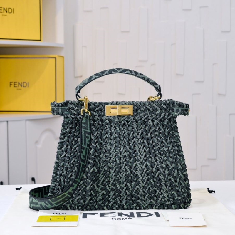 F**di top handle bags